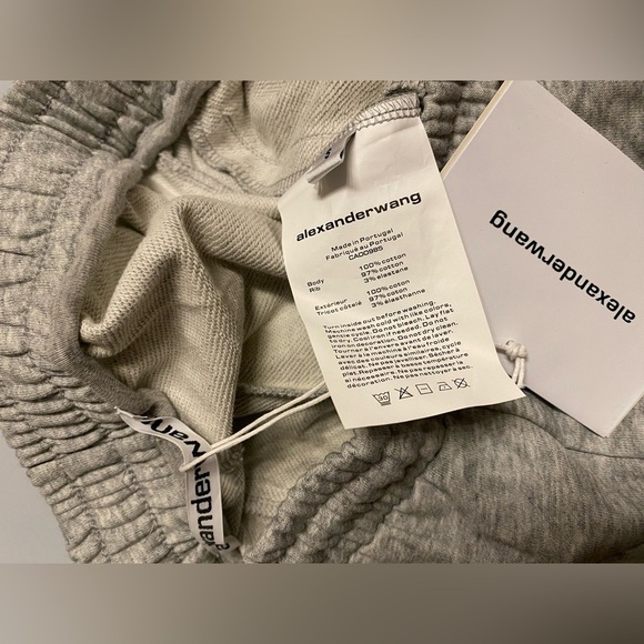 NWT Alexander Wang cotton joggers size S - Picture 9 of 9